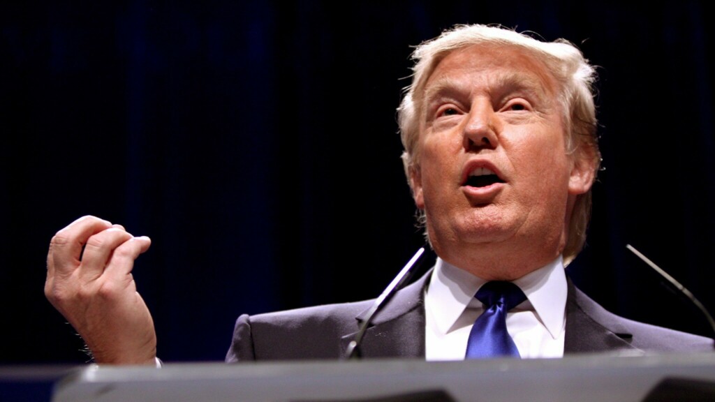 USA:s tidigare president Donald Trump.