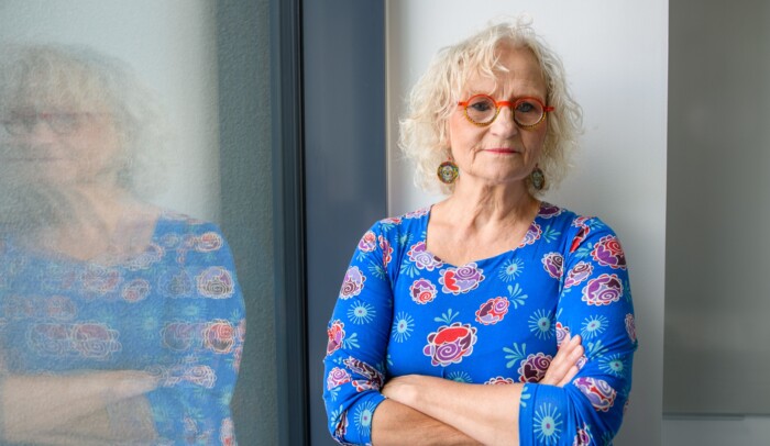 Gitte Pålsson blev lurad på sina livsbesparingar av telefonbedragare.